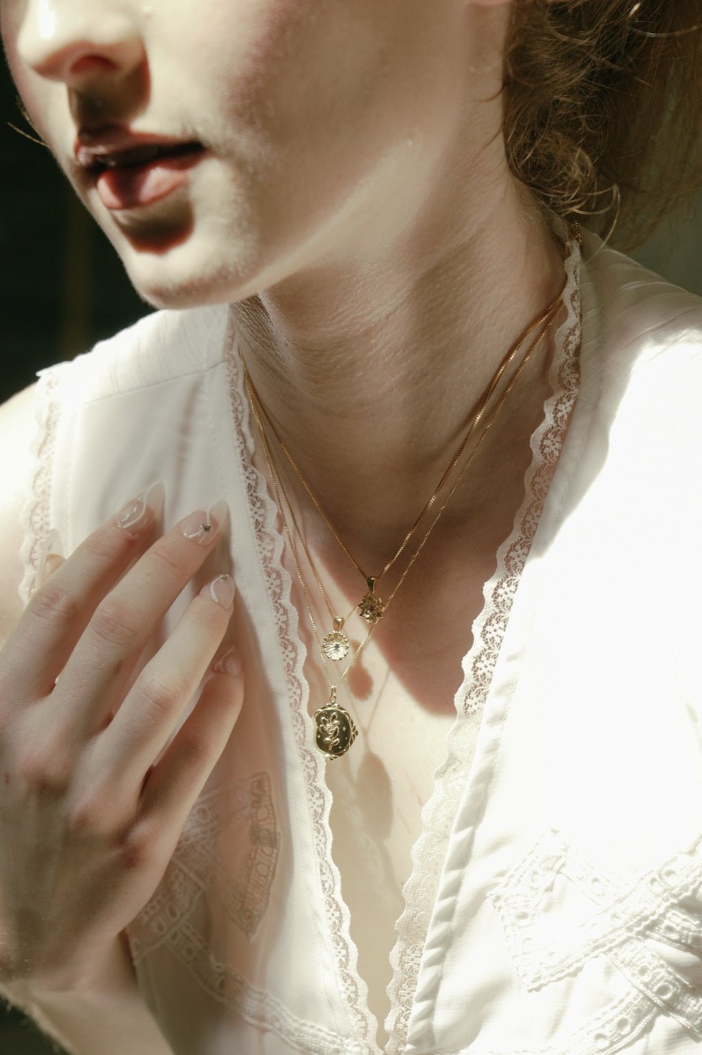 Elsa Birth Month Necklaces - CAMELLIA January