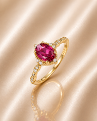 Verdure Ruby Ring